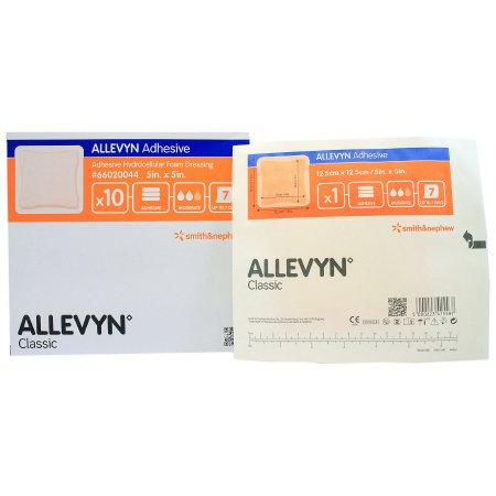 Picture of Foam Dressing Allevyn Adhesive 5 X 5 Inch Square Adhesive with Border Sterile66020044