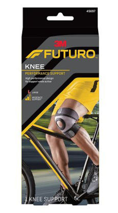 Picture of Knee Brace 3M™ Futuro™ Sport Moisture Control Large Pull-On / Hook and Loop Strap Closure 17 to 19 Inch Knee Circumference Left or Right Knee45697ENR