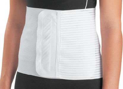 Picture of Abdominal Binder Procare® Medium / Large Hook and Loop Closure 32 to 65 Inch Waist Circumference 10 Inch Adult79-89376