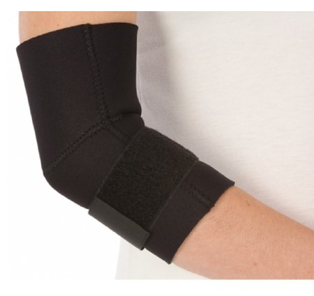 Picture of Elbow Support PROCARE® Small Pull-on with Strap Tennis Elbow Left or Right Elbow Black79-82323
