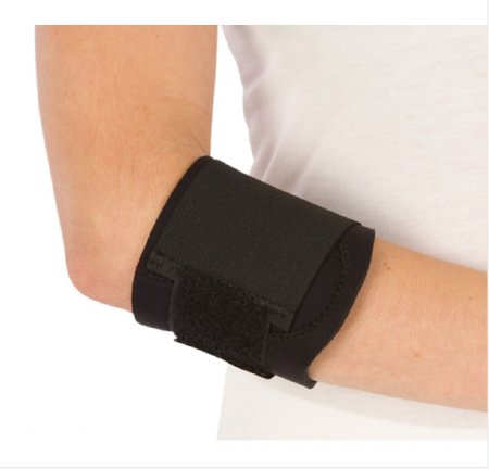 Picture of Elbow Support PROCARE® Small Contact Closure Tennis Left or Right Elbow 6 to 8 Inch Circumference Black79-81183
