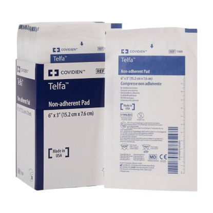 Picture of Non-Adherent Dressing Telfa™ Ouchless Cotton 3 X 6 Inch Sterile1169