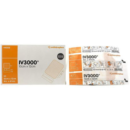 Picture of I.V. Specialty Dressing IV3000 Non-Ported Film 4 X 4-3/8 Inch Sterile66024008