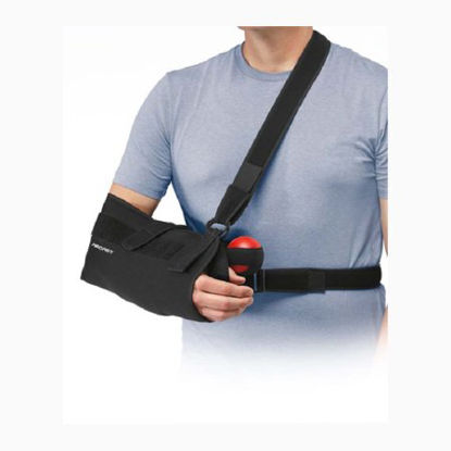 Picture of Shoulder Sling Aircast® One Size Fits Most Mesh Fabric Left or Right Arm06A
