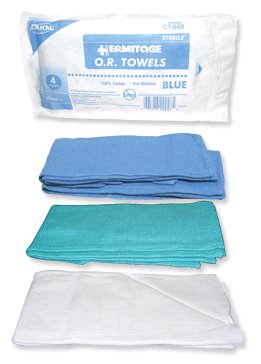 Picture of O.R. Towel Dukal™ 17 W X 26 L Inch Blue NonSterileCT-1730B