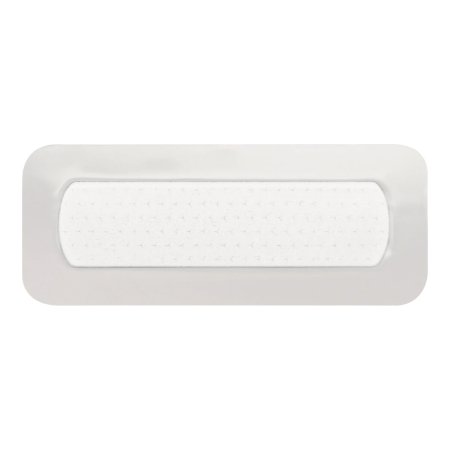 Picture of Foam Dressing Mepilex® Border Post-Op 4 X 10 Inch Rectangle Adhesive with Border Sterile496455