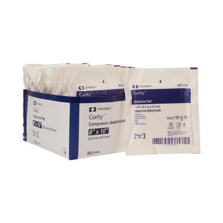 Picture of Abdominal Pad Curity™ Nonwoven Fluff 8 X 10 Inch Rectangle Sterile9194A