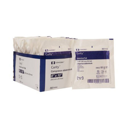 Picture of Abdominal Pad Curity™ Nonwoven Fluff 8 X 10 Inch Rectangle Sterile9194A