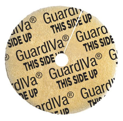 Picture of Antimicrobial Hemostatic Dressing Disc GuardIVa® CHG (Chlorhexidine Glutonate) / Sponge 1 Inch Disk with 4.0 mm Hole Diameter SterileFP-23-AD008
