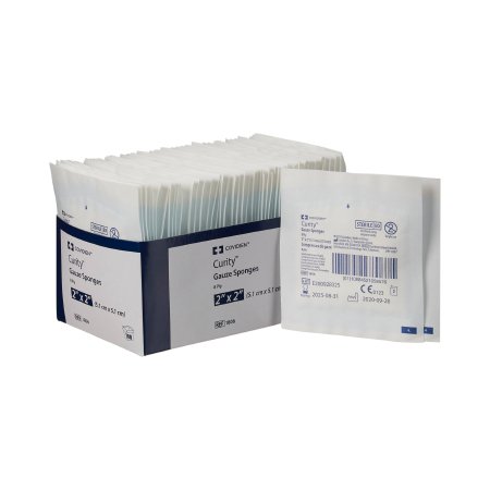 Picture of USP Type VII Gauze Sponge Curity™ Gauze 8-Ply 2 X 2 Inch Square Sterile1806