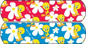 Picture of Adhesive Strip Looney Tunes™ Stat Strip® 3/4 X 3 Inch Plastic Rectangle Kid Design (Bugs Bunny /Sylvester) Sterile1086737