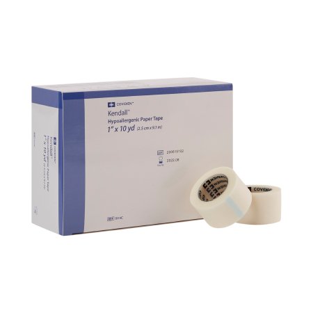 Picture of Medical Tape Kendall™ Hypoallergenic Breathable Paper 1 Inch X 10 Yard White NonSterile1914C