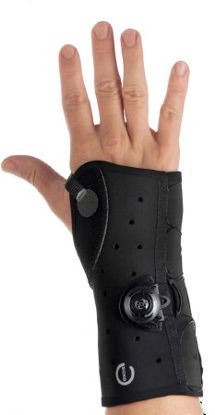 Picture of Wrist Brace with Boa® Exos® Thermoformable Polymer / Nylon Left Hand Black Small221-41-1111