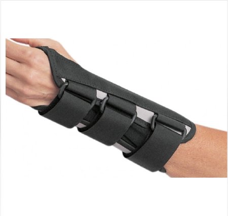 Picture of Wrist Brace ProCare® B.A.T.H.™ Aluminum / Canvas Right Hand Black Small79-87443