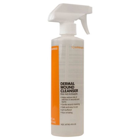 Picture of General Purpose Wound Cleanser Dermal Wound 16 oz. Spray Bottle Benzethonium Chloride449000