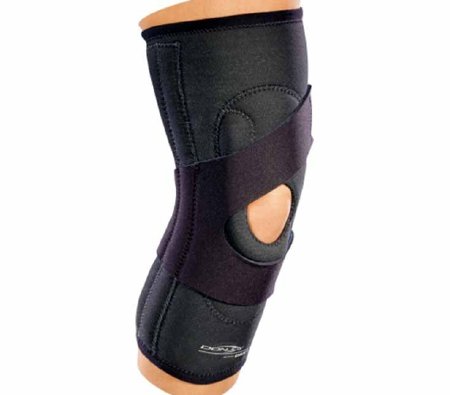 Picture of Knee Brace Lateral "J" Medium Pull-On 18-1/2 to 21 Inch Circumference Standard Length Left Knee11-0660-3-06060