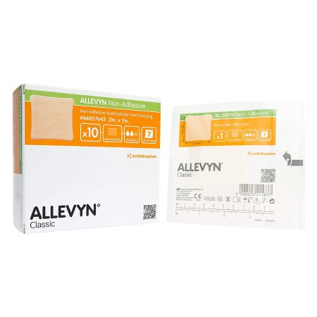 Picture of Foam Dressing Allevyn 2 X 2 Inch Square Non-Adhesive without Border Sterile66027643