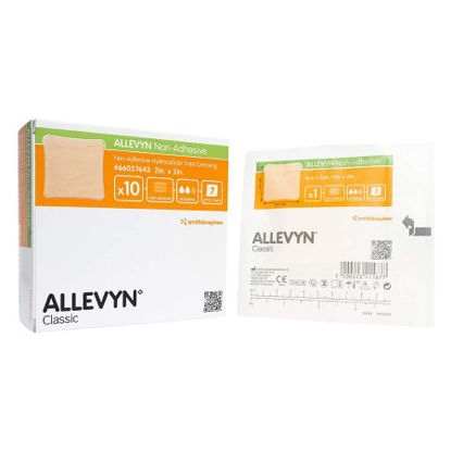 Picture of Foam Dressing Allevyn 2 X 2 Inch Square Non-Adhesive without Border Sterile66027643