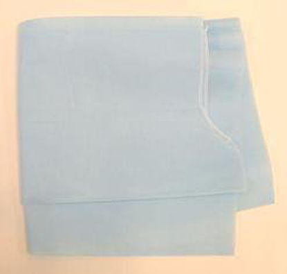 Picture of Stretcher Sheet Tidi® Ultiamte Fitted 22 X 72 Inch Light Blue Nonwoven Polypropylene Disposable950552