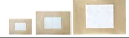 Picture of Adhesive Strip Coverlet® 2-3/4 X 4 Inch Plastic Rectangle Tan Sterile7801000