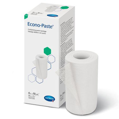 Picture of Impregnated Conforming Dressing Econo-Paste® 4 Inch X 10 Yard Cotton Zinc Oxide Paste NonSterile47400000