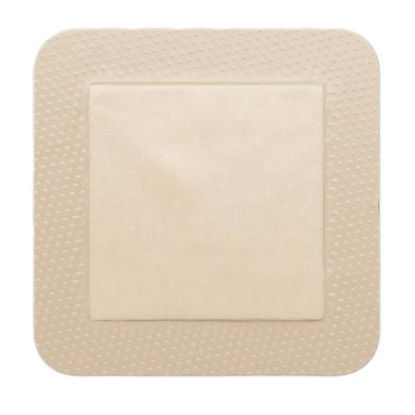 Picture of Thin Silicone Foam Dressing Mepilex® Border Lite 6 X 6 Inch Square Silicone Adhesive with Border Sterile281500