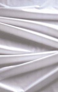 Picture of Bed Sheet Centima® Flat 81 W X 115 L Inch White Cotton 70% / Polyester 30% Reusable01216000