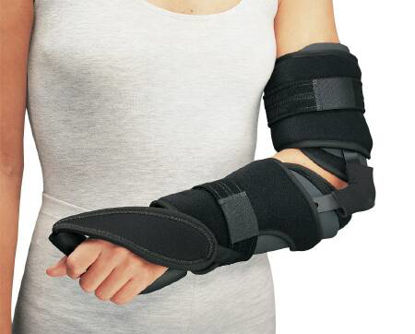 Picture of Elbow Immobilizer PROCARE® ElbowRanger® Large Contact Closure 14-1/2 to 19 Inch Circumference Black79-94220