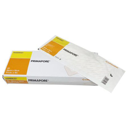 Picture of Adhesive Dressing Primapore 4 X 11-3/4 Inch Polyester Rectangle White Sterile66000321