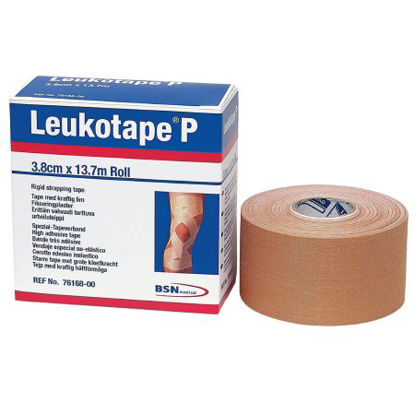 Picture of Orthopedic Corrective Tape Leukotape® P Porous Zinc Oxide Adhesive 1-1/2 Inch X 15 Yard Beige NonSterile76168