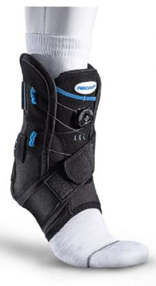 Picture of Ankle Brace Aircast® AirSport‌+™ X-Large Lace-Up / Hook and Loop Closure Male 12 and Up / Female 13-1/2 and Up Left Foot02RXLL
