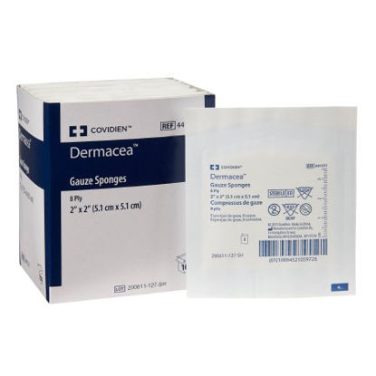Picture of Gauze Sponge Dermacea™ Gauze 8-Ply 2 X 2 Inch Square Sterile441211