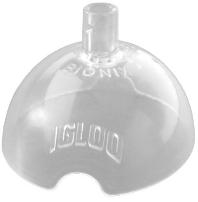 Picture of Irrigation Splash Guard Igloo 2 Exit Portals, Clear, Plastic, Sterile5500