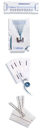 Picture of Surgical Neuro Sponge Codman® X-Ray Detectable Rayon 1/2 X 3 Inch 10 Count Card Sterile801407