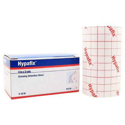 Picture of Dressing Retention Tape with Liner Hypafix® Nonwoven Polyester 4 Inch X 2 Yard White NonSterile4216