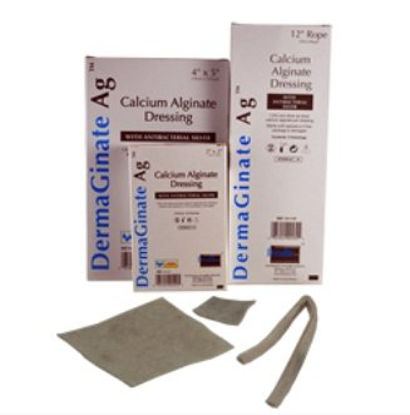 Picture of Silver Alginate Dressing DermaGinate/ Ag™ 2 X 2 Inch Square Sterile00520E