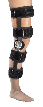 Picture of Knee Support KneeRANGER® Lite One Size Fits Most Hook and Loop Closure 24 Inch Length Left or Right Knee79-94040