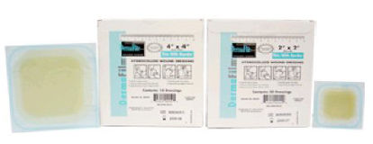 Picture of Hydrocolloid Dressing DermaFilm® 2 X 2 Inch Square Sterile00229E