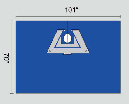 Picture of Orthopedic Drape Shoulder Arthroscopy Drape 101 W X 70 L Inch Sterile1222-8670