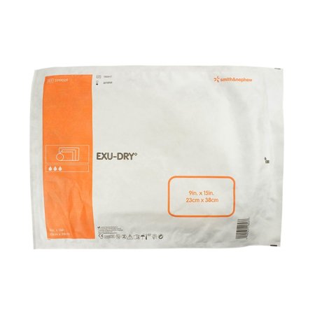 Picture of Wound Dressing Exu-Dry Polyethylene / Rayon / Cellulose 9 X 15 Inch5999009