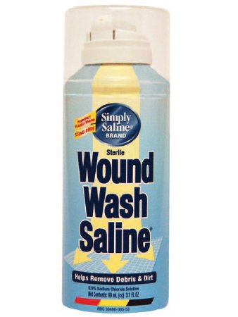 Picture of Wound Wash Simply Saline 3 oz. Spray Can Sterile Sodium Chloride Solution02260008553