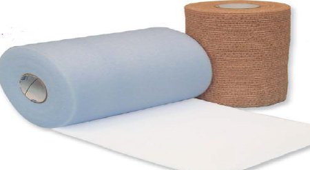 Picture of 2 Layer Compression Bandage System CoFlex® TLC with Indicators 4 Inch X 3-2/5 Yard / 4 Inch X 5-1/10 Yard 35 to 40 mmHg Self-adherent / Pull On Closure Tan NonSterile7800TLC-TN