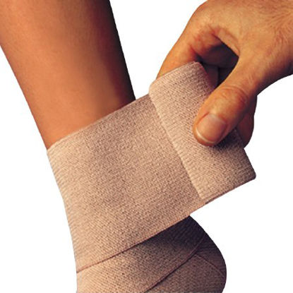 Picture of Compression Bandage Comprilan® 2-2/5 Inch X 5-1/2 Yard Standard Compression Clip Detached Closure Tan NonSterile01026000