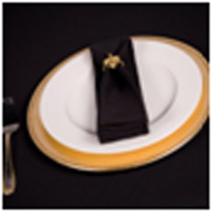 Picture of Tablecloth Permalux® Black 64 X 64 Inch53150169