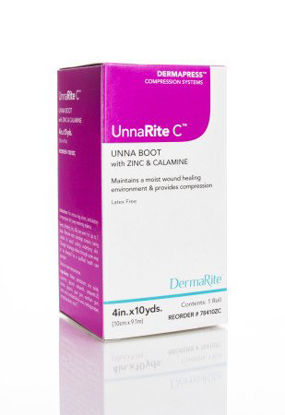 Picture of Unna Boot UnnaRite C™ 3 Inch X 10 Yard Calamine / Zinc Oxide78310ZC