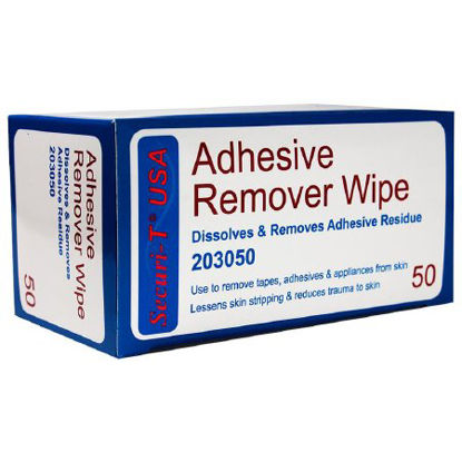 Picture of Adhesive Remover Securi-T Wipe 50 per Pack203050
