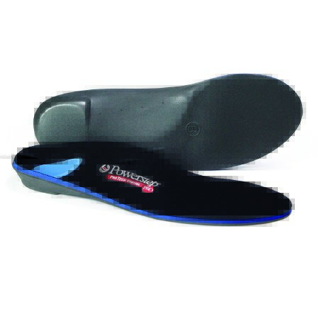 Picture of Powerstep® ProTech Control Orthotic Insole Full Length Size I / J Polypropylene / EVA / Polyester / VCT® / Poron® Black / Blue / Gray Male 12 to 131015-01I