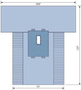 Picture of Abdominal Drape Pack60042