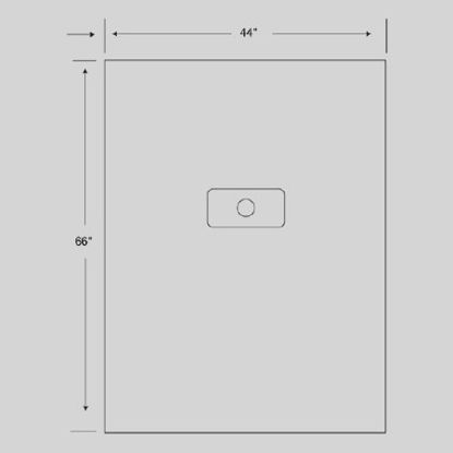 Picture of Slush and Warmer Plate Drape 44 X 66 Inch Dual Slush and Warming Systems1222-3330