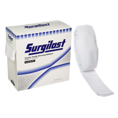 Picture of Elastic Net Retainer Dressing Surgilast® Tubular Elastic 25 Yard Size 10 White X-Large Chest / Back / Perineum / Axilla NonSterileGL711